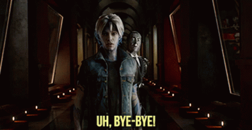 Ready Player One Parzival GIF - Ready Player One Parzival Uh Bye Bye GIFs