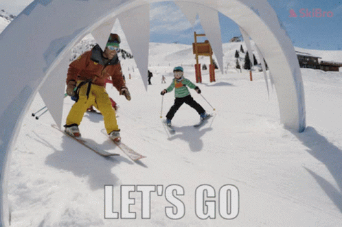 Skiing Kids GIF - Skiing Kids Ski Lessons GIFs