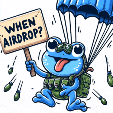 Croakey Airdrop GIF - Croakey Airdrop When Airdrop GIFs