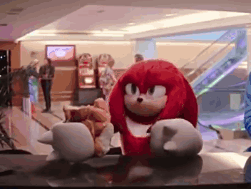 Knuckles Knuckles Eating GIF - Knuckles Knuckles Eating Knuckles Reaction GIFs
