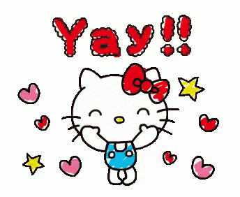 Hello Kitty Yay GIF - Hello Kitty Yay Happy GIFs