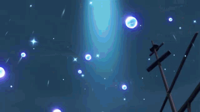 a blue background with a cross in the middle