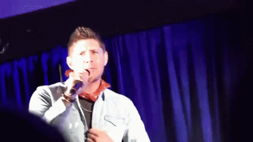 Jensen Ackles Jensen GIF - Jensen Ackles Jensen Singing GIFs