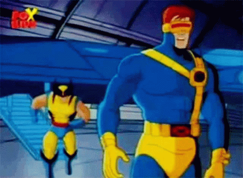 Wolverine Cyclops GIF - Wolverine Cyclops Xmen GIFs