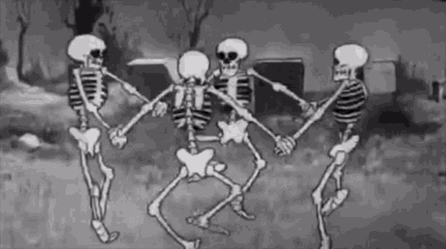 Spooktober Spooky Season GIF - Spooktober Spooky Season Spooky Scary Skeletons GIFs