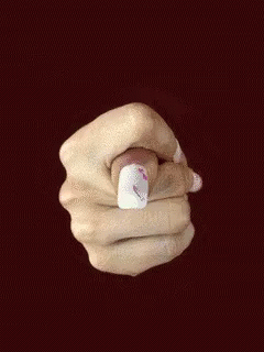 дуля фиг GIF - Thumb Nail Hand GIFs