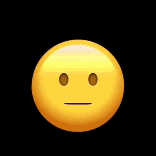 a yellow smiley face with a cracked face and a cloud coming out of it