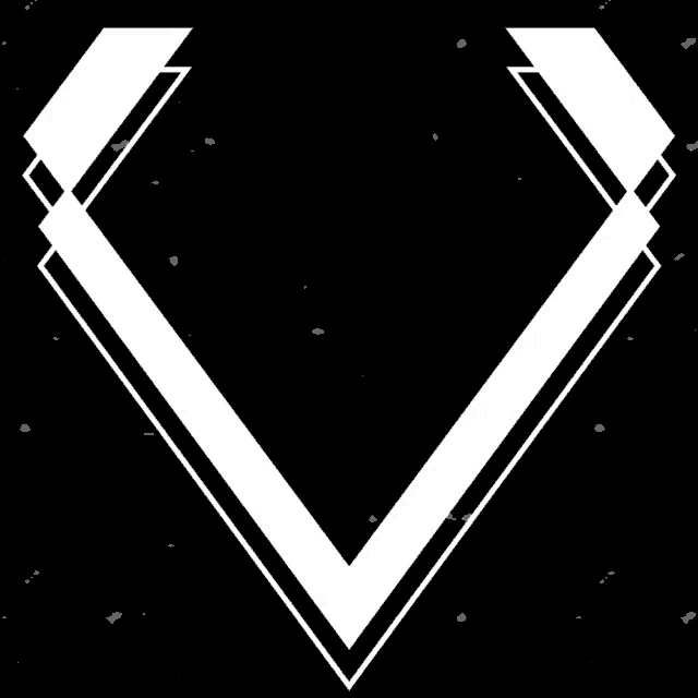 a black and white logo for the coro with a diamond shape