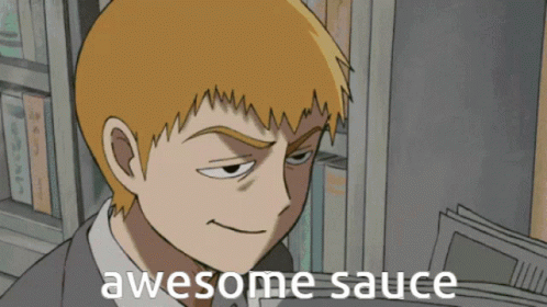 Awesome Sauce Mob Psycho GIF - Awesome Sauce Mob Psycho Reigen GIFs