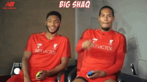 Big Shaq Liverpool GIF - Big Shaq Liverpool Pointing GIFs