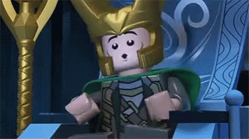 Loki Lego GIF - Loki Lego Marvel GIFs