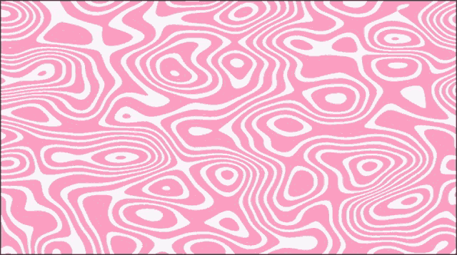 a pink and white swirl pattern on a pink background