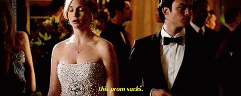 This Prom Sucks GIF - Prom The Vampire Diaries Sucks GIFs