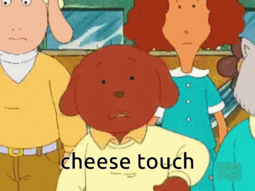 Cheese Touch Greg GIF - Cheese Touch Greg Greg Heffley GIFs