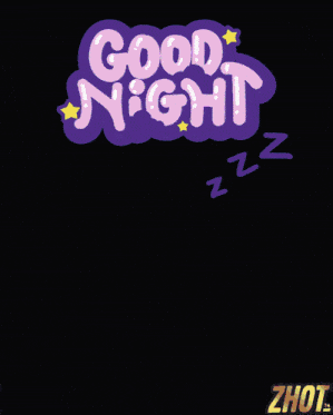 a cartoon of a monkey sleeping under a sign that says " good night "