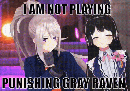 Punishing Gray Raven Funny GIF - Punishing Gray Raven Funny Satire GIFs