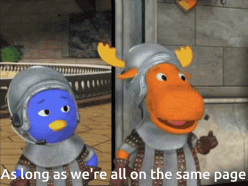 The Backyardigans As Long As Were All On The Same Page GIF - The Backyardigans As Long As Were All On The Same Page Same Page GIFs