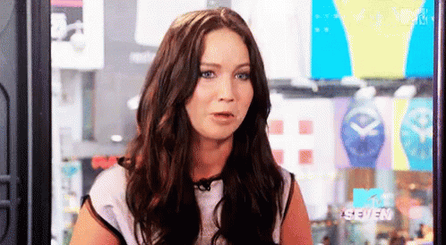 Scared Face GIF - Jennifer Lawrence Scared Scary GIFs