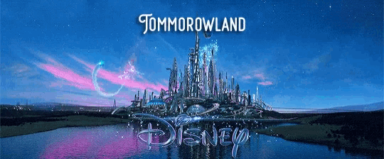 a poster for tommorowland by disney