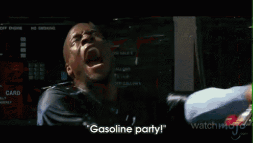 #4 Hilarious Movie Deaths GIF - Gasoline Party Zoolander Top Five Movie Deaths GIFs