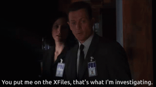 Doggett X Files Reyes Investigating GIF - Doggett X Files Reyes Investigating GIFs
