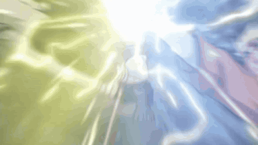 a close up of a person 's face with a lightning bolt coming out of it