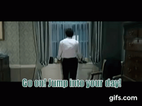 Hugh Grant Jump For My Love GIF - Hugh Grant Jump For My Love Love Actually GIFs