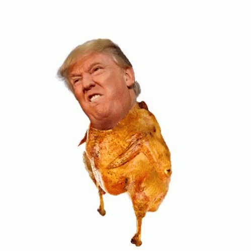 Dancing Trump Dancing Chicken GIF - Dancing Trump Dancing Chicken Trump Roast GIFs