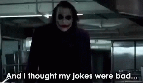 Joker Jokes GIF - Joker Jokes Bad Jokes GIFs