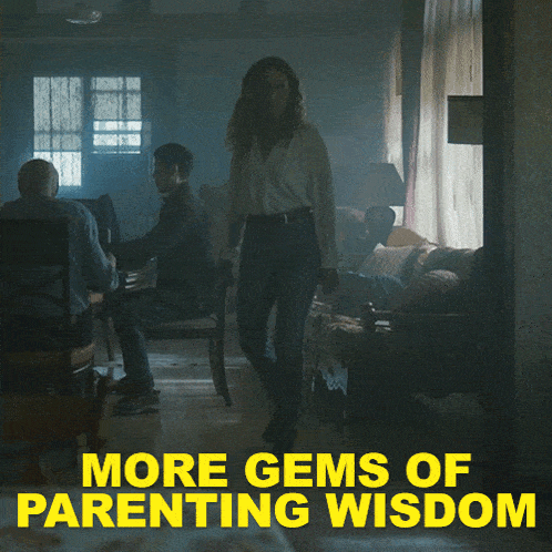 More Gems Of Parenting Wisdom Hailey Winton GIF - More Gems Of Parenting Wisdom Hailey Winton Rabbit Hole GIFs