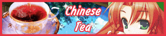 a picture of a cup of chinese tea next to a girl