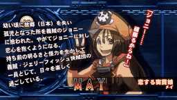 a girl in a pirate hat is holding a gun and says may