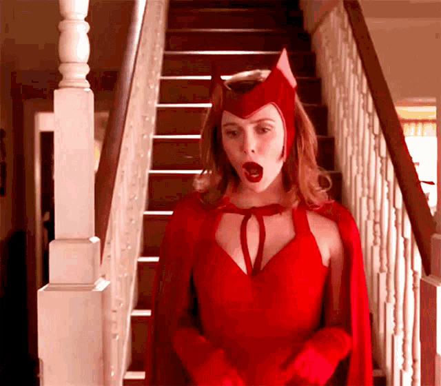 Wanda Maximoff Wandavision GIF