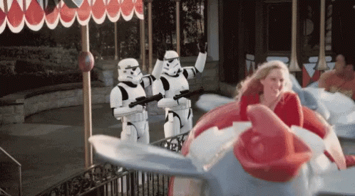 Storm Troopers Darth Vader GIF - Storm Troopers Darth Vader Rides GIFs
