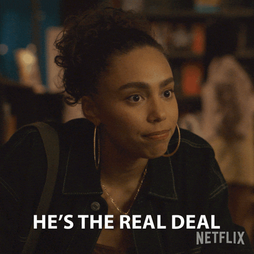 He'S The Real Deal Ness GIF - He'S The Real Deal Ness Emma Ferreira GIFs