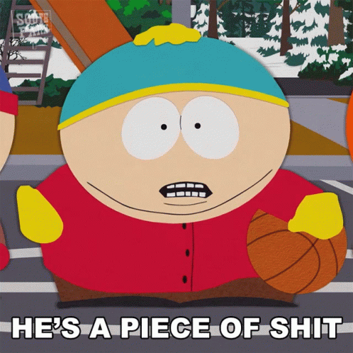 Hes A Piece Of Shit Cartman GIF - Hes A Piece Of Shit Cartman South Park GIFs