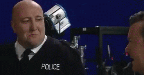 Police Welsh Extras GIF - Police Welsh Extras Joker Of The Pack GIFs