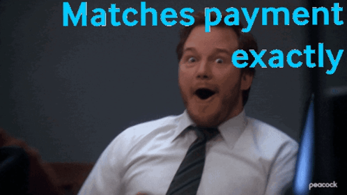 Matches Payment Exactly GIF - Matches Payment Exactly GIFs