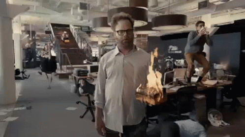 Office Chaos Fire Chaotic GIF - Office Chaos Fire Chaotic GIFs
