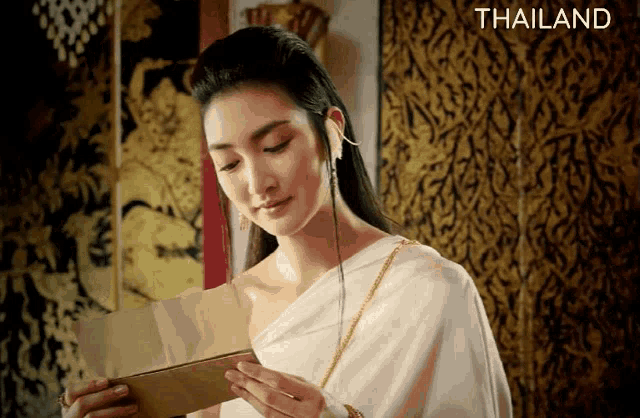 ประเทศไทย Thai Dress GIF - ประเทศไทย Thai Dress Siam GIFs