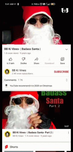 Christmas Badass GIF - Christmas Badass Santa GIFs