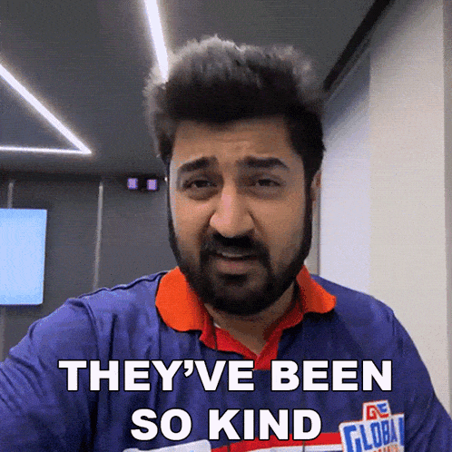 They'Ve Been So Kind Rushindra Sinha GIF - They'Ve Been So Kind Rushindra Sinha Global Esports GIFs