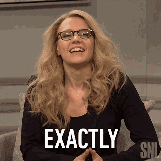 Exactly Saturday Night Live GIF - Exactly Saturday Night Live Precisely GIFs