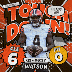 a football player with the number 4 on his jersey is holding a football