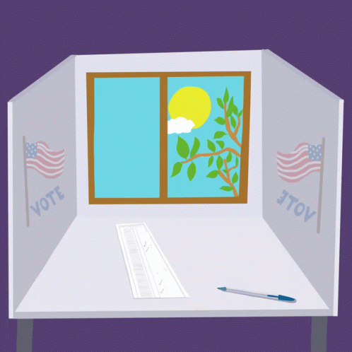 Imagine A Better Future Polling Booth GIF - Imagine A Better Future Polling Booth Polls GIFs