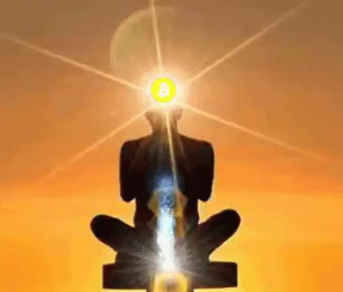Bitcoin Zen GIF - Bitcoin Zen Meditation GIFs