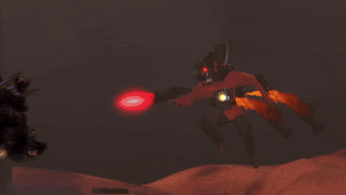 a video game screen shows a huge explosion with the number 10 on the bottom