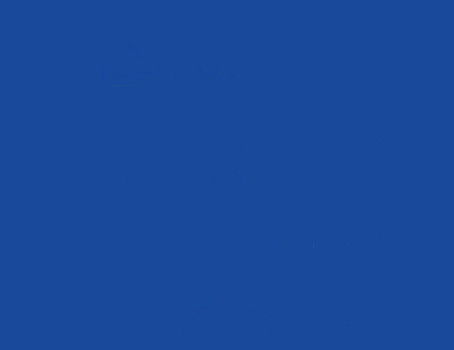 a blue background with a yellow button that says aproveite