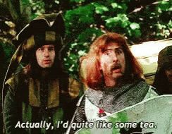Tea Monty Python And The Holy Grail GIF - Tea Monty Python And The Holy Grail GIFs