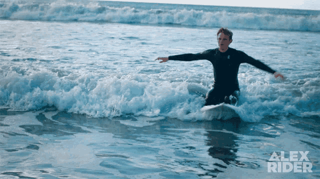 Surf Alex Rider GIF - Surf Alex Rider Playing Water GIFs